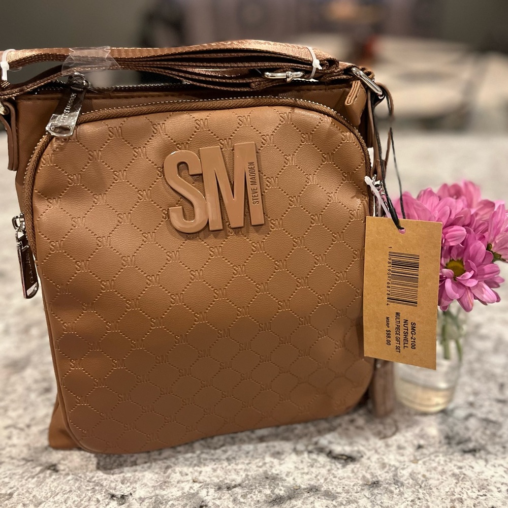 Steve Madden Logo Crossbody Bag